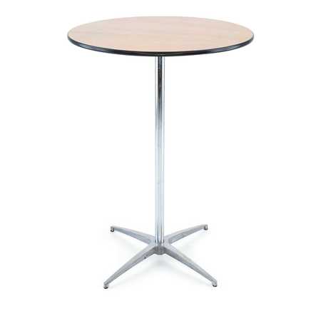Atlas Commercial Products Cocktail Table, 30" Round 30" and 42" Poles CT530R